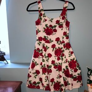 Cute H&M Unique Floral Printed Dress